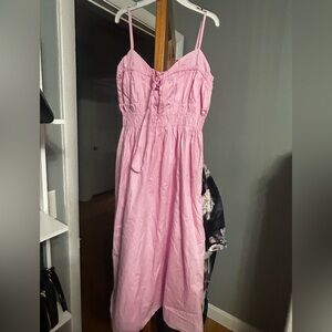 NWOT Forever 21 Pink Maxi Dress